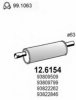 IVECO 93822262 Middle Silencer